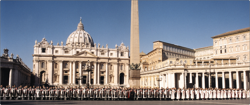 Arautos do Evangelho em atividade